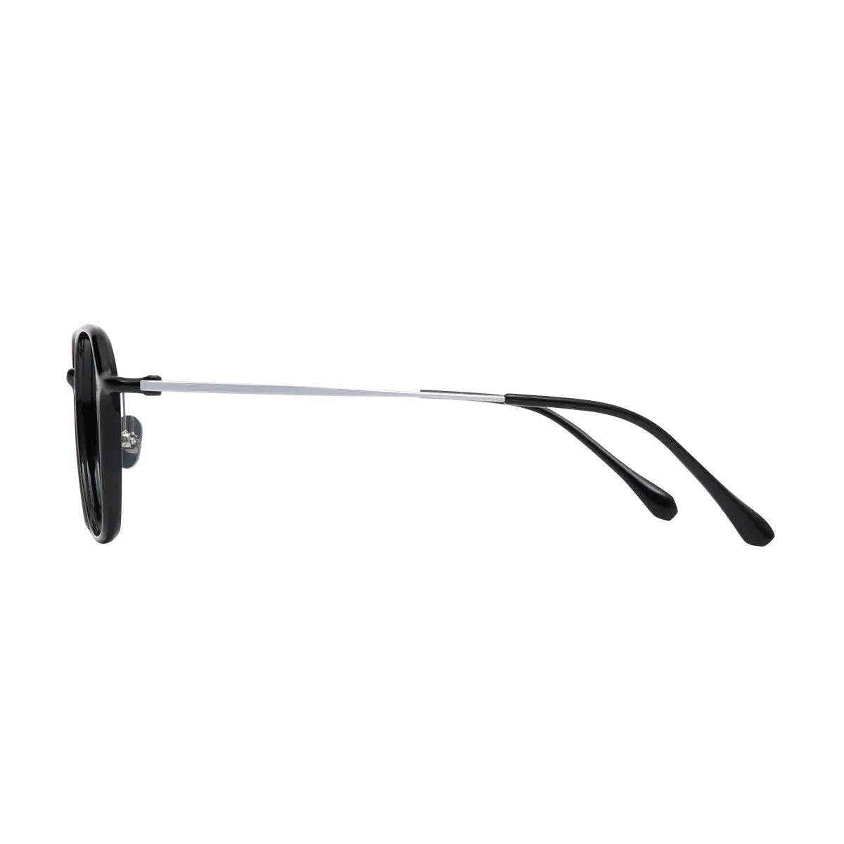 Square Black Eyeglasses