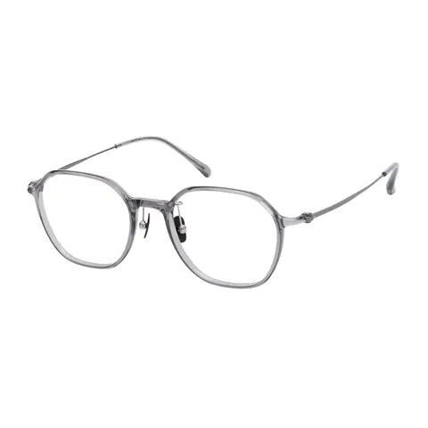 Square Grey Eyeglasses