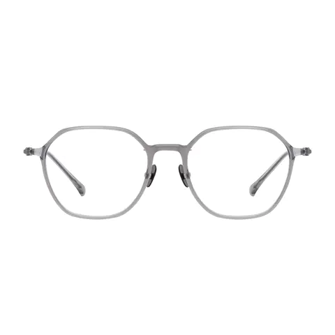 Square Grey Eyeglasses