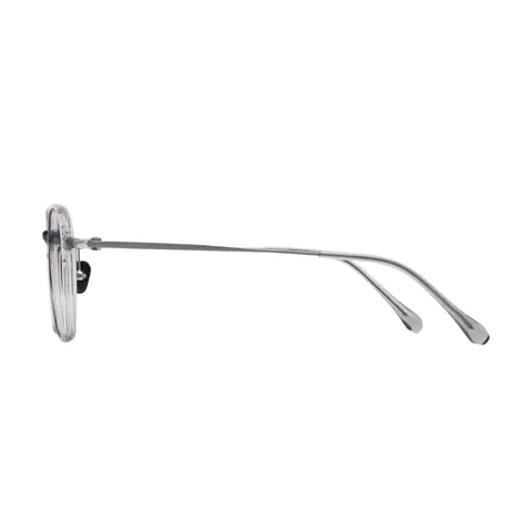 Square Grey Eyeglasses