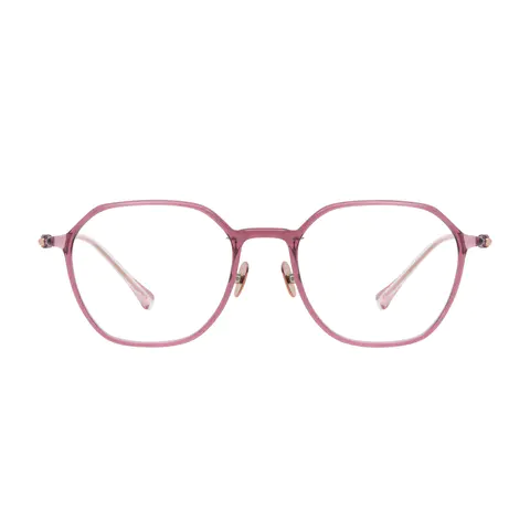 Square Pink Eyeglasses