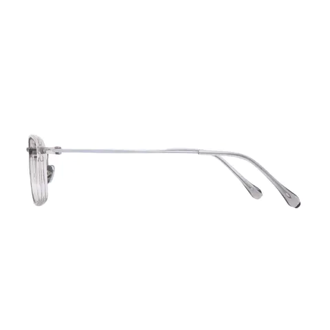 Rectangle Grey Eyeglasses