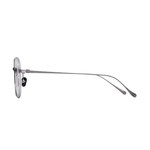Geometric Grey Eyeglasses