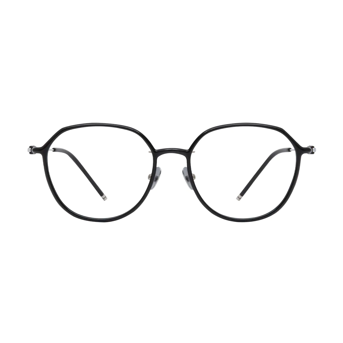 Square Black Eyeglasses