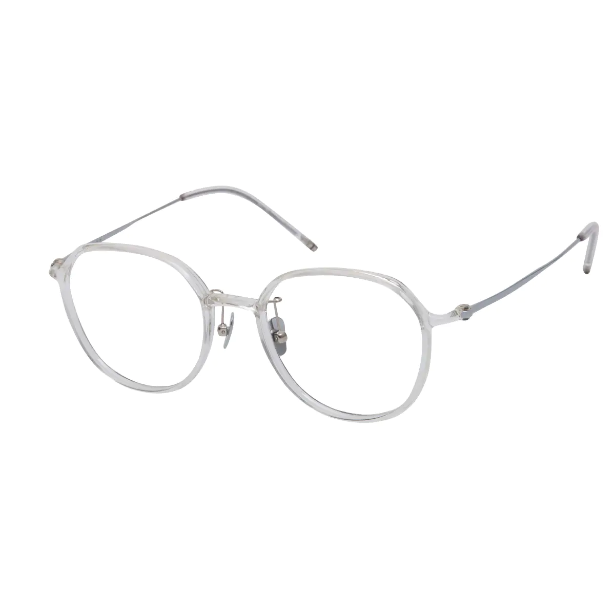 Square Clear Eyeglasses