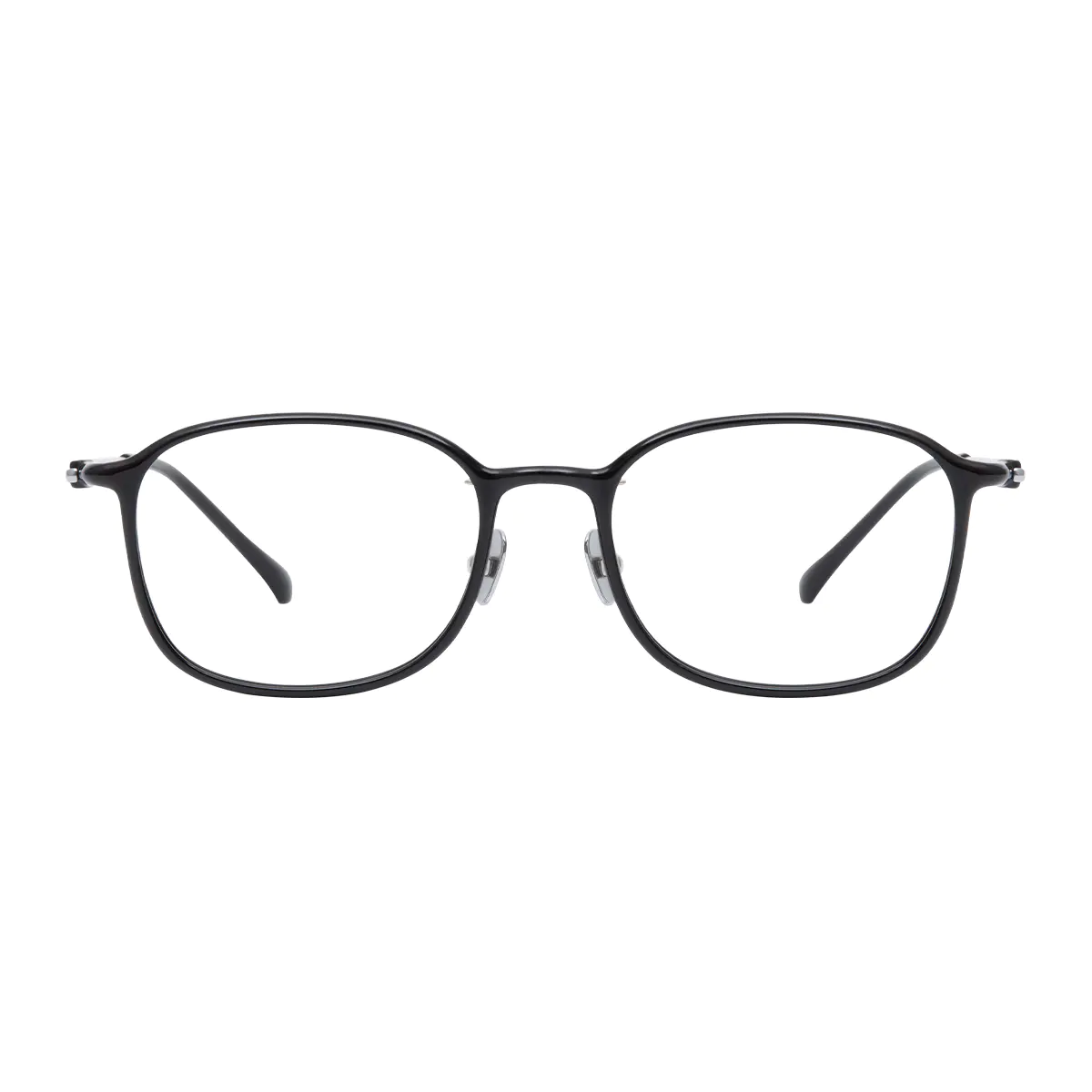 Oval Black Eyeglasses
