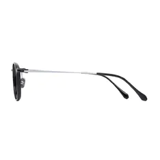 Oval Black Eyeglasses
