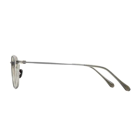 Oval Green Eyeglasses