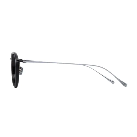 Round Black Eyeglasses