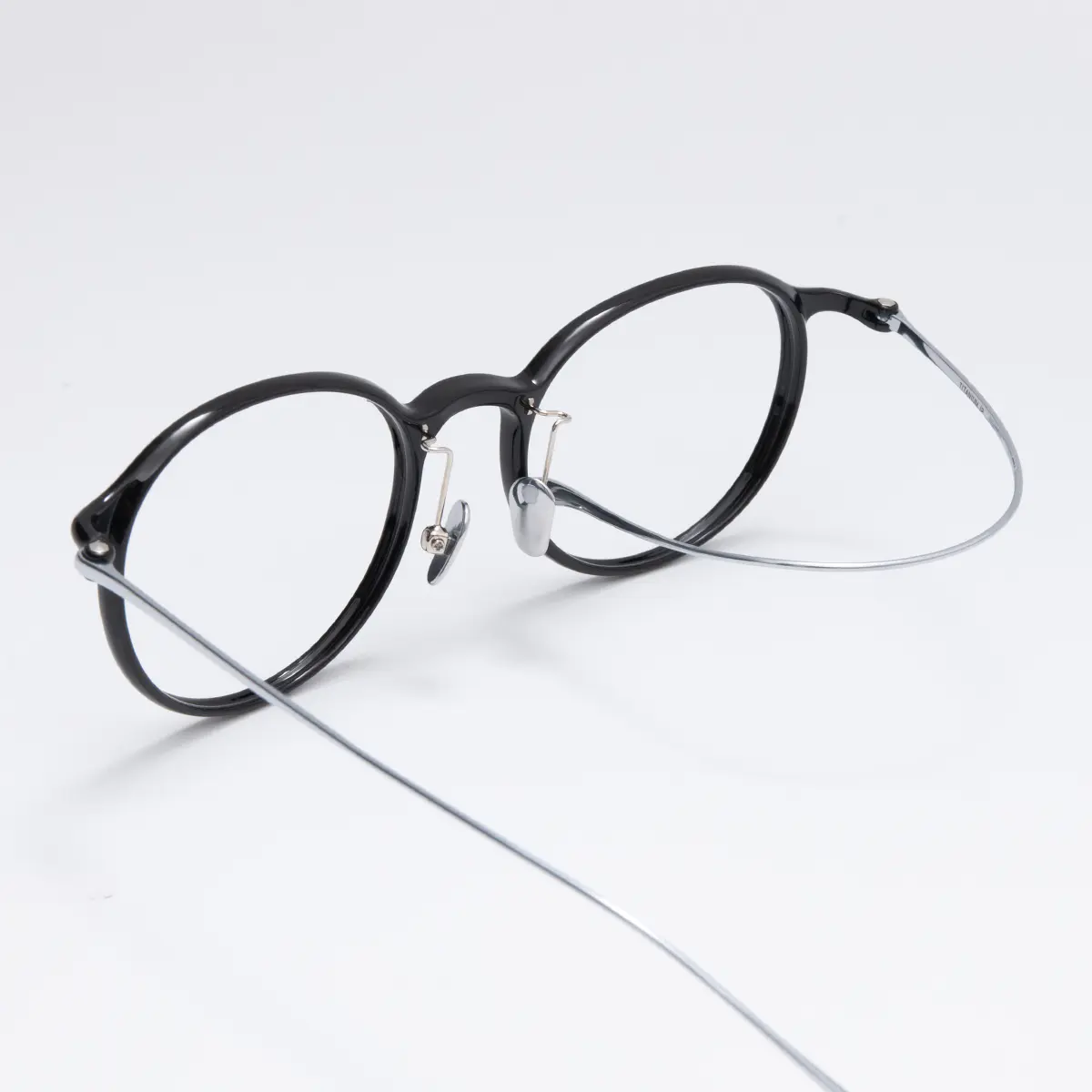 Round Black Eyeglasses