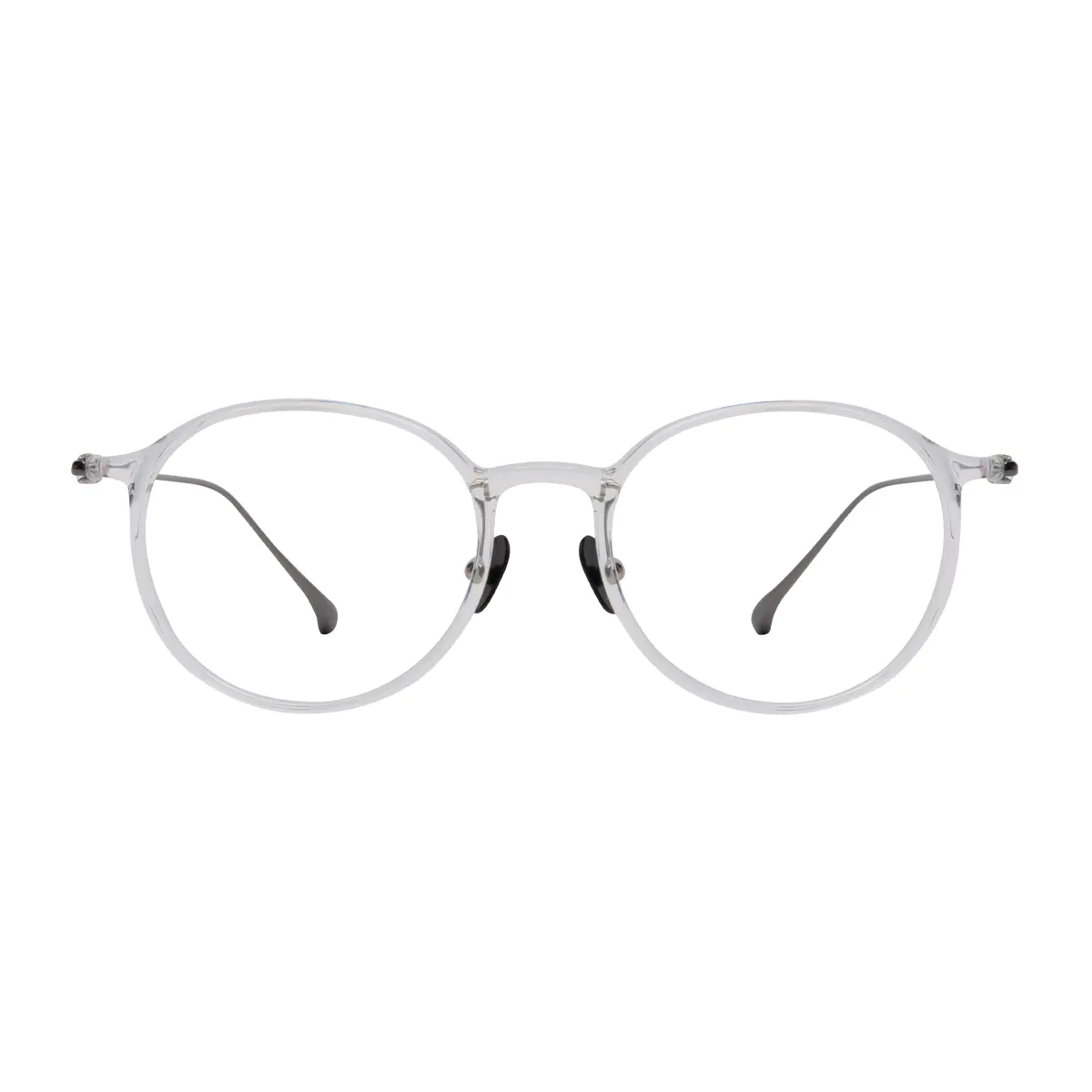 Round Clear Eyeglasses