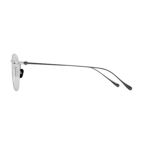 Round Clear Eyeglasses