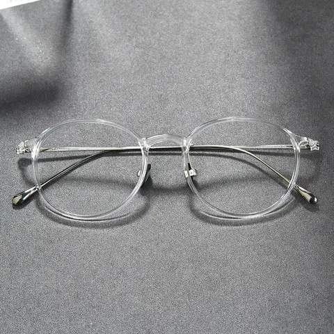 Round Clear Eyeglasses