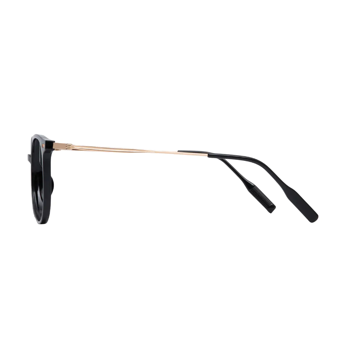 Oval Black Reading Glasses