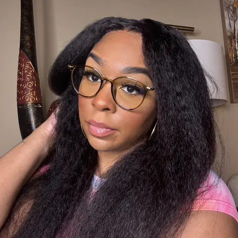 Oval Transparent Green Eyeglasses