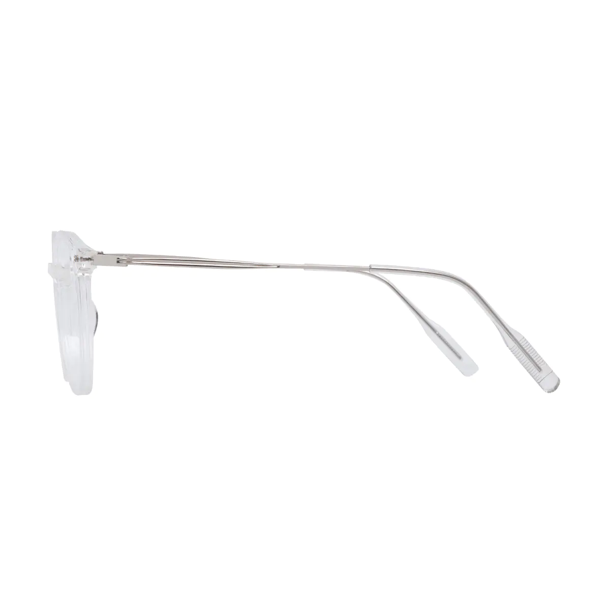 Oval Clear Eyeglasses