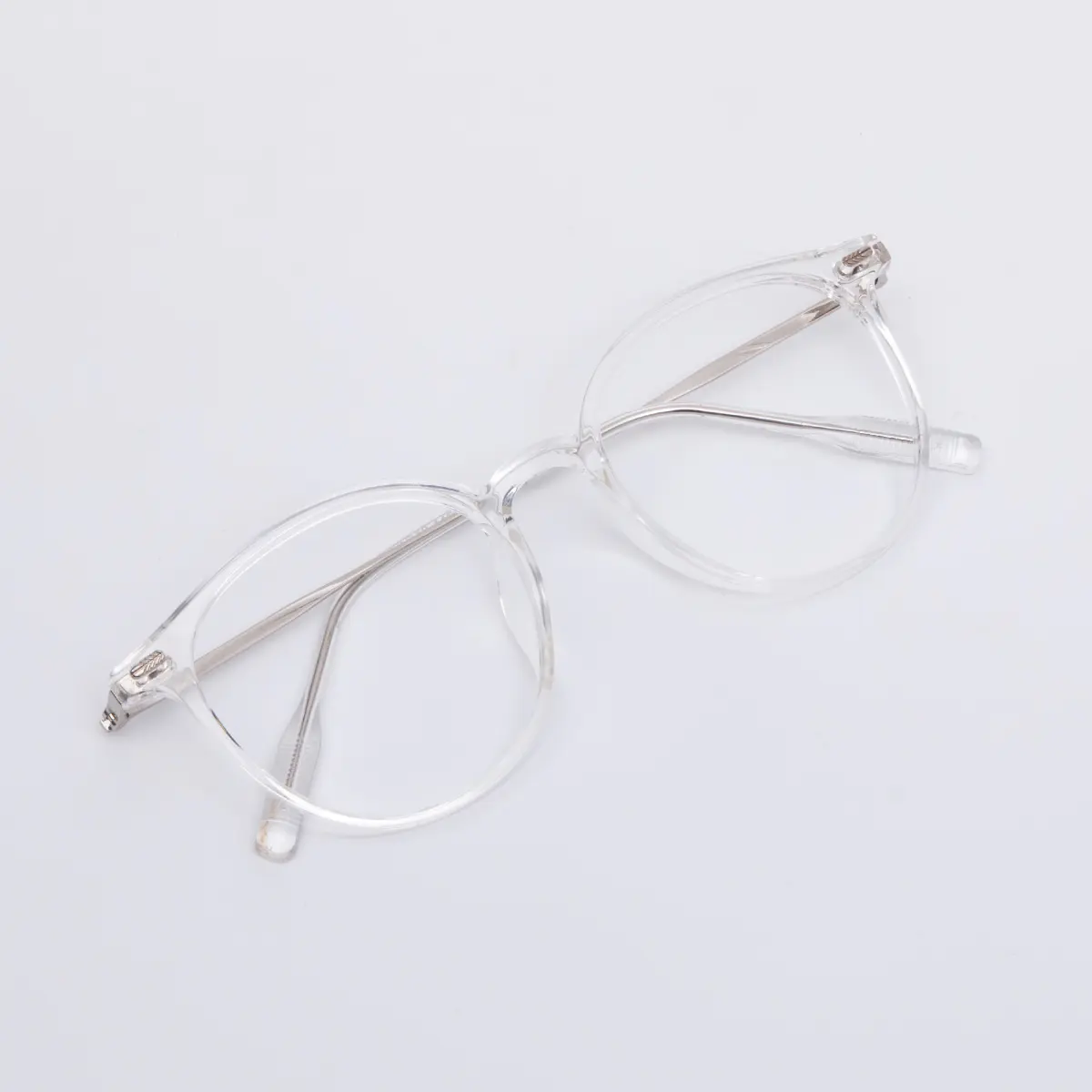 Oval Clear Eyeglasses