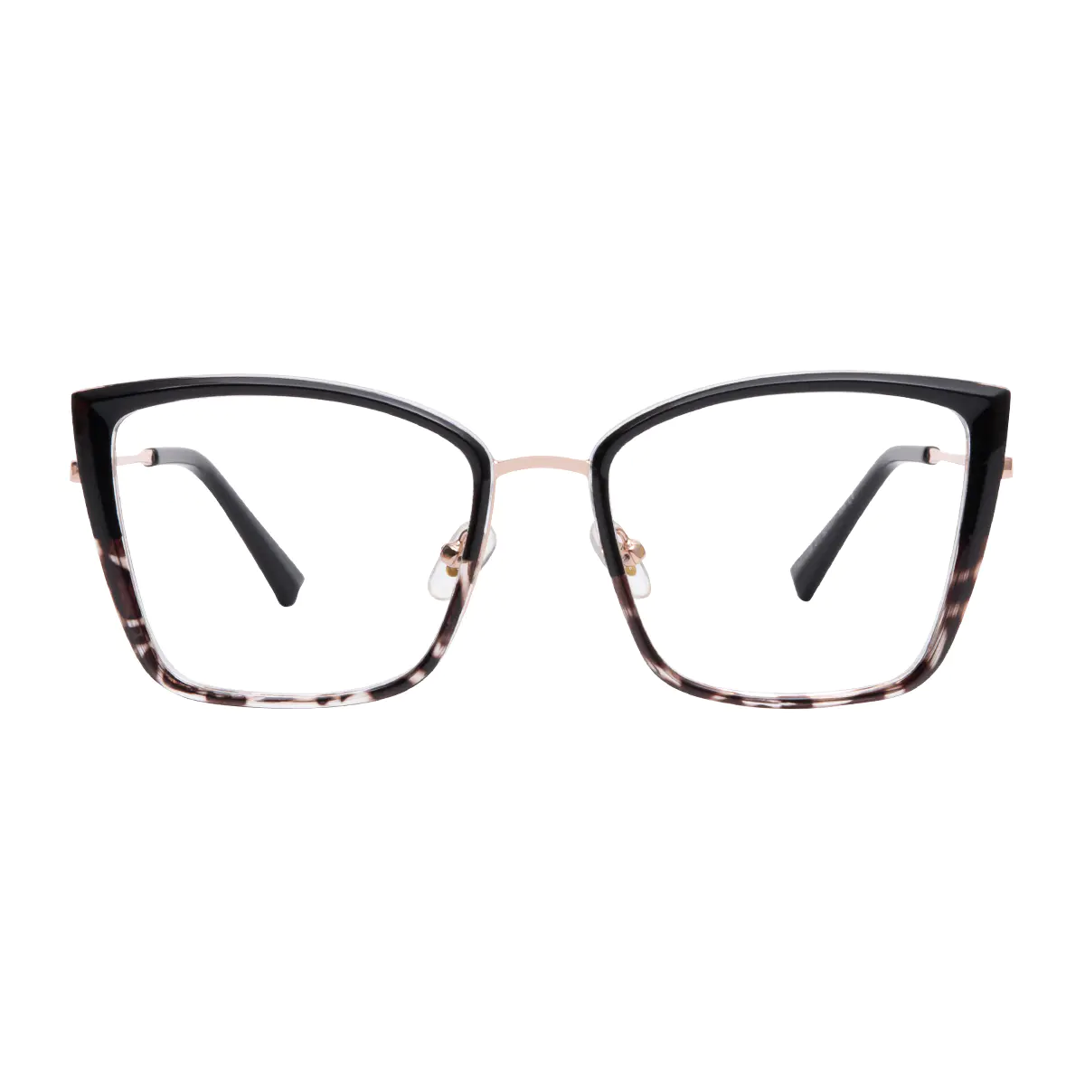 Square Black Eyeglasses