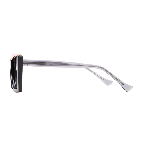 Square Black/Red Eyeglasses