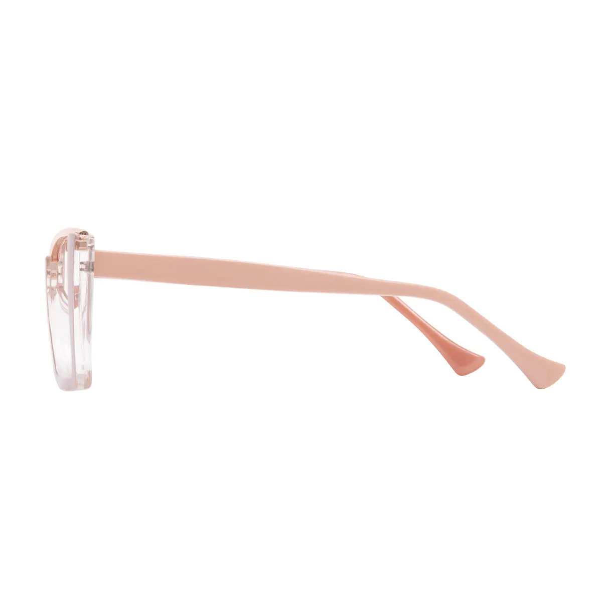 Square Pink Eyeglasses