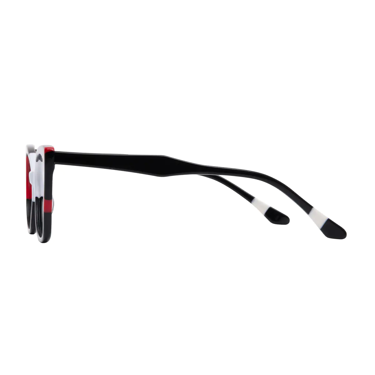 Cat-eye Red/Black Eyeglasses