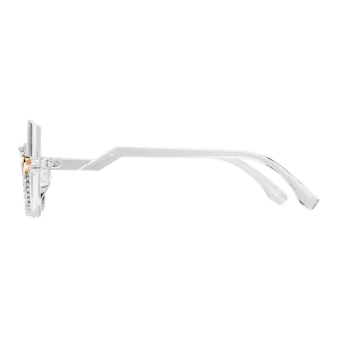 Cat-eye Clear Eyeglasses