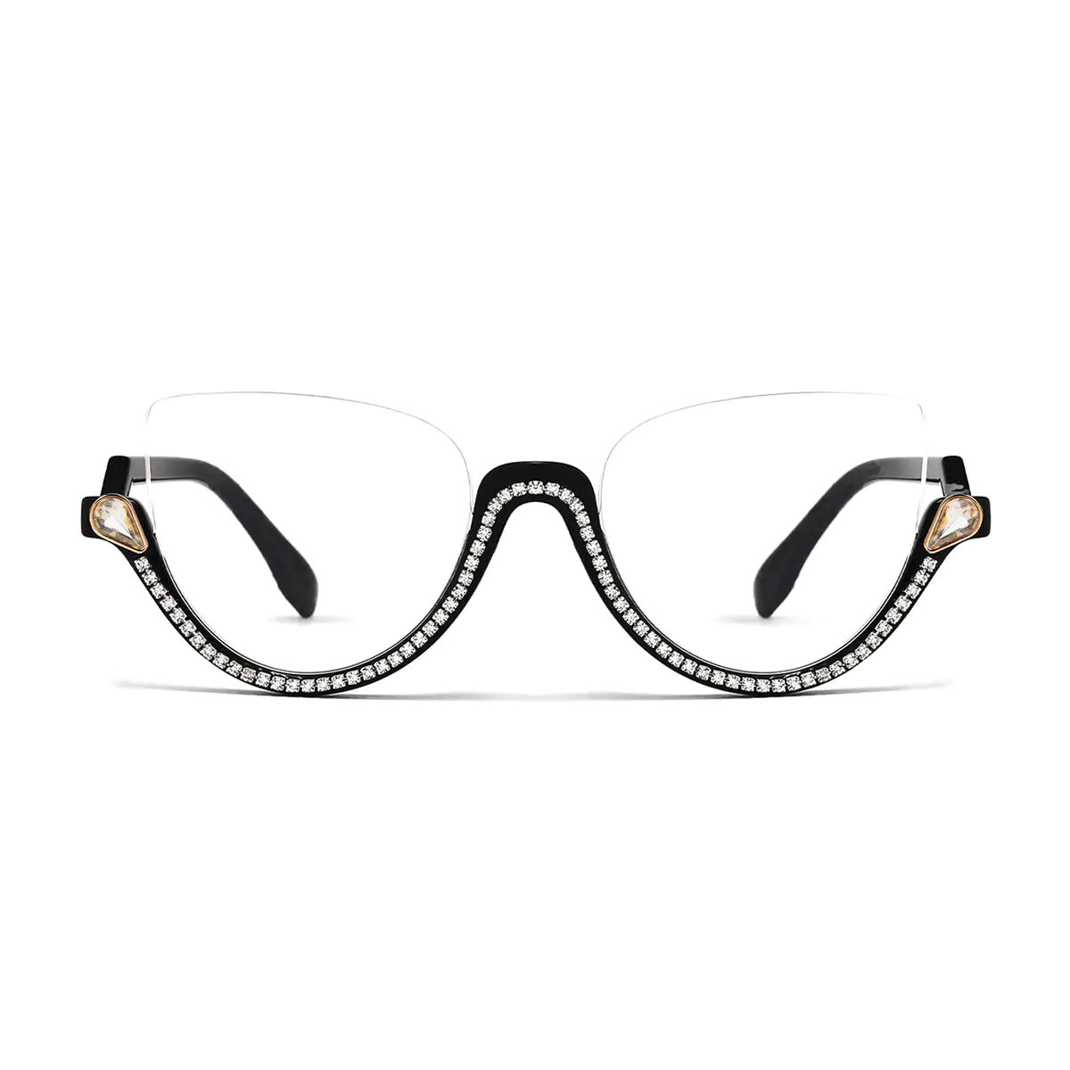 Cat-eye Black Eyeglasses