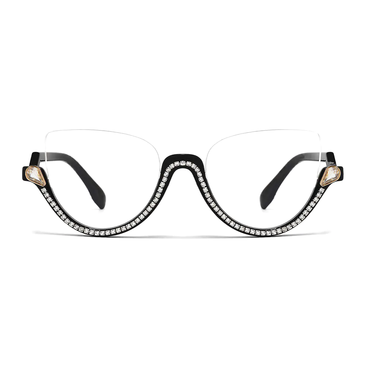 Cat-eye Black Eyeglasses