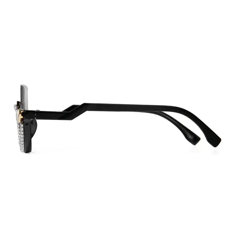 Cat-eye Black Eyeglasses