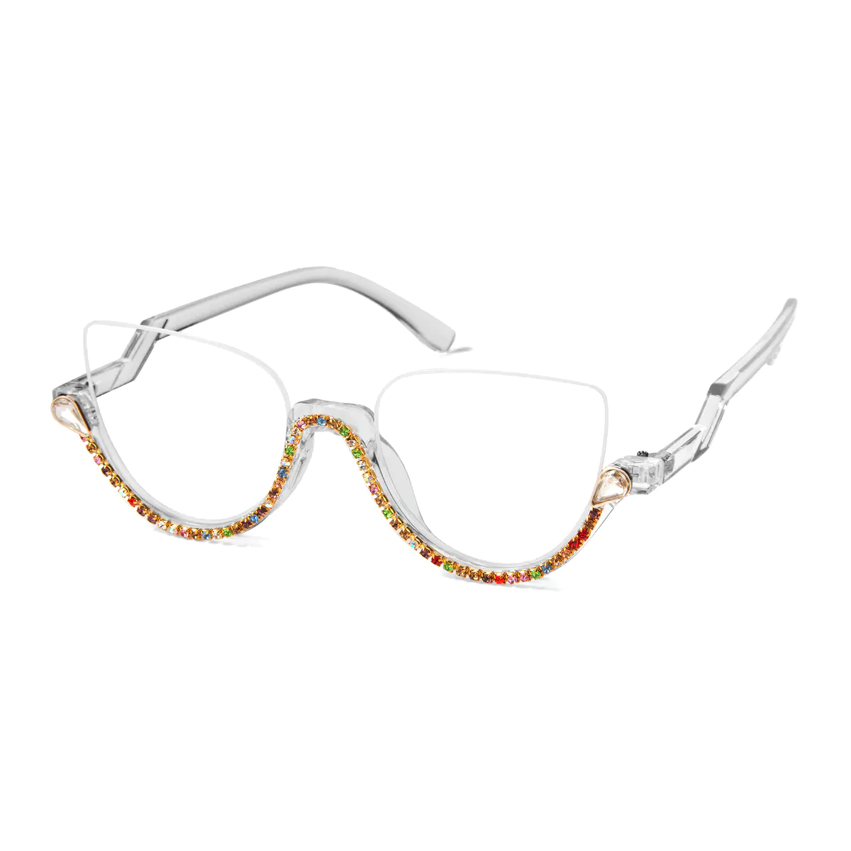 Cat-eye Multicolor Eyeglasses