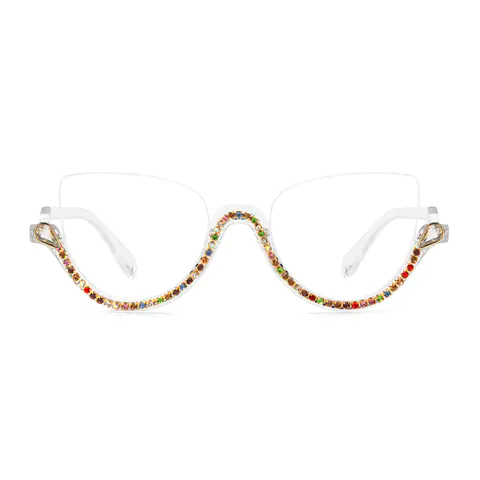 Cat-eye Multicolor Eyeglasses