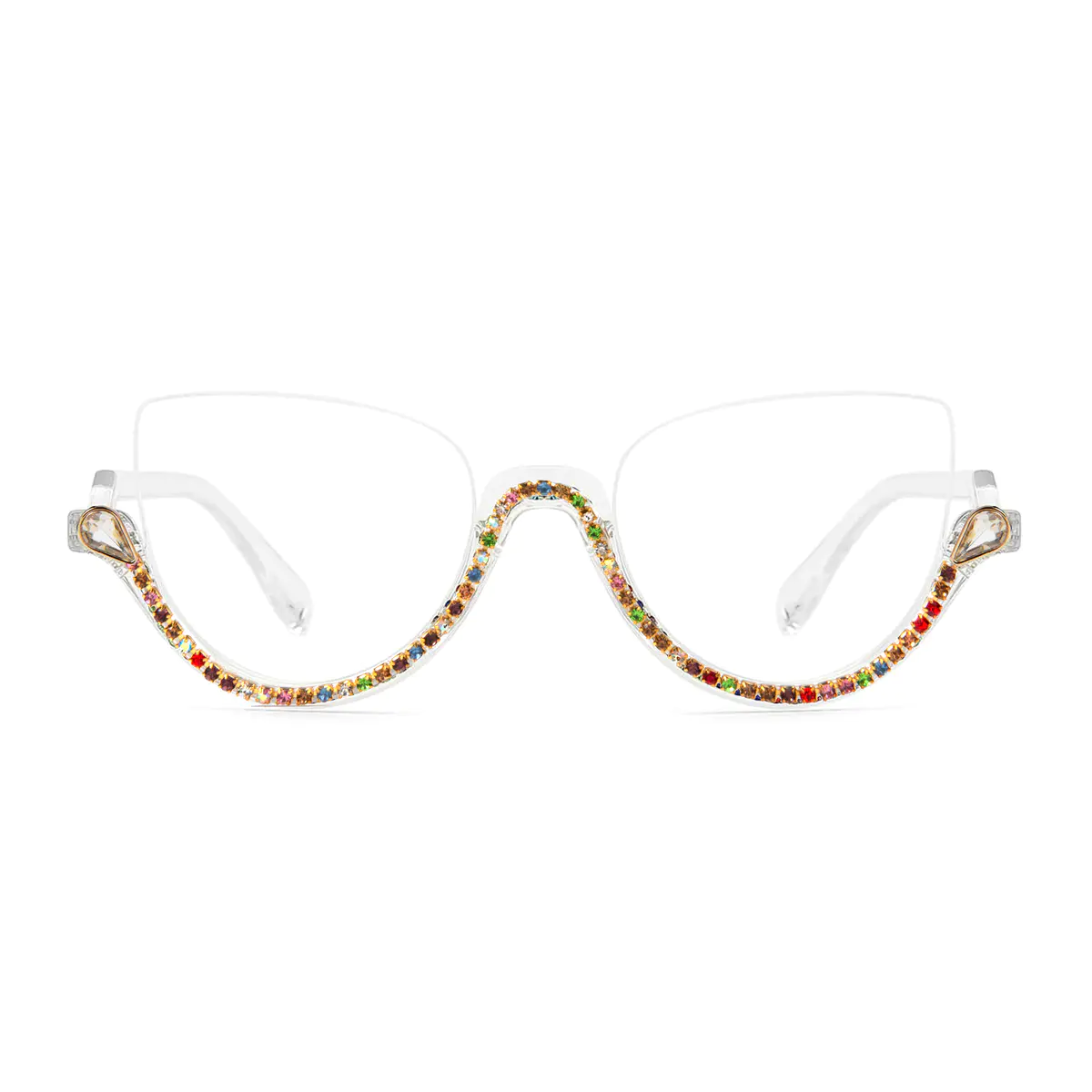 Cat-eye Multicolor Eyeglasses