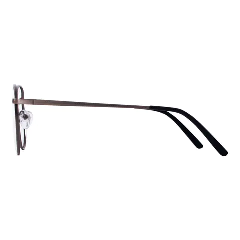 Oval Brown Eyeglasses