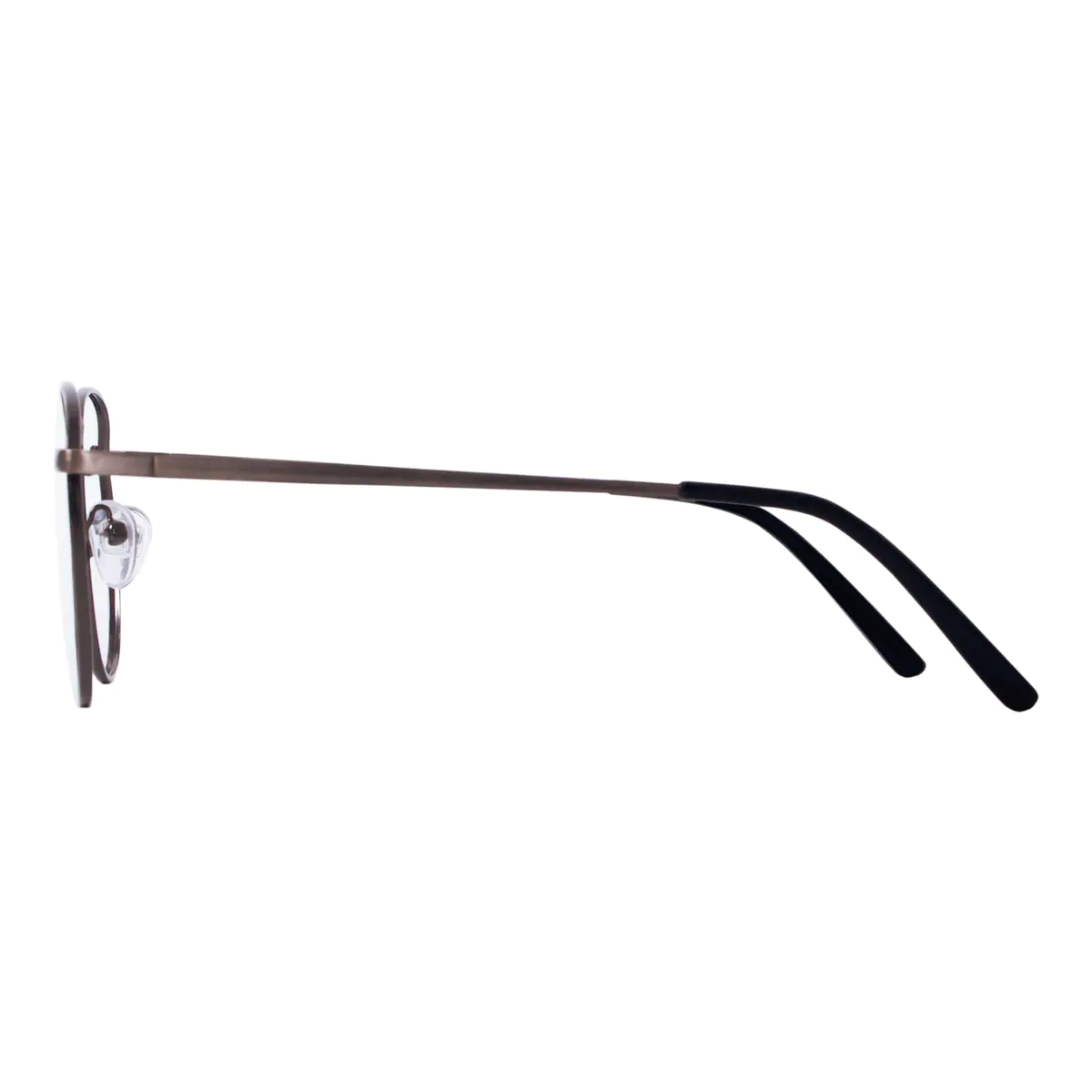 Oval Brown Eyeglasses