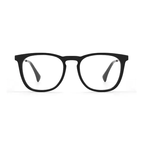 Square Black Eyeglasses