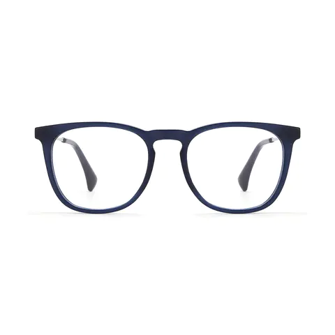 Square Black/Blue Eyeglasses