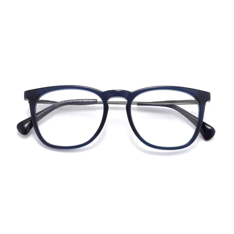 Square Black/Blue Eyeglasses