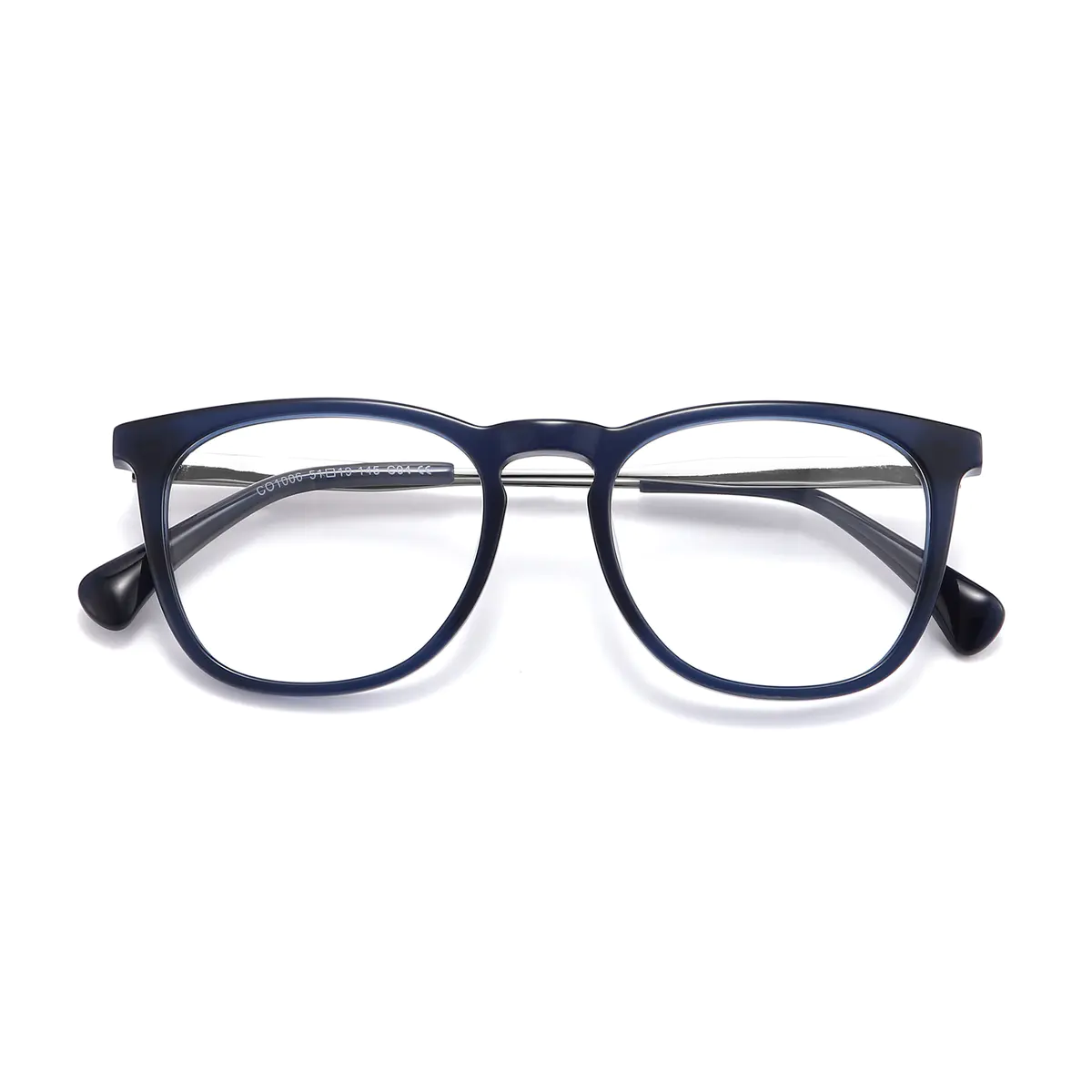 Square Black/Blue Eyeglasses
