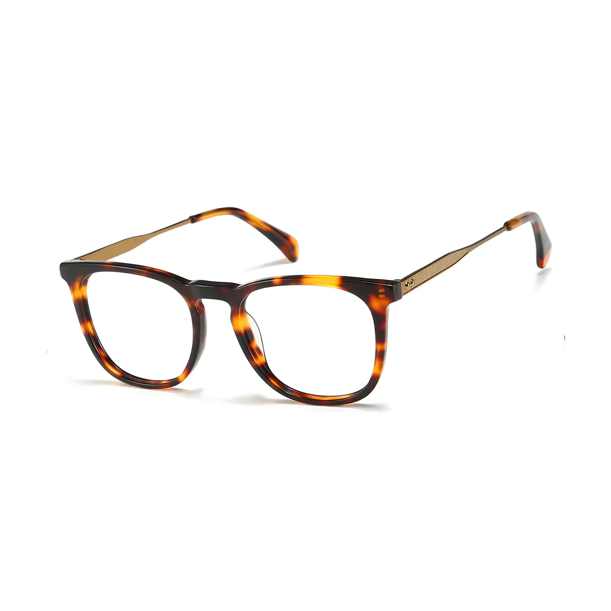 Square Tortoiseshell Eyeglasses