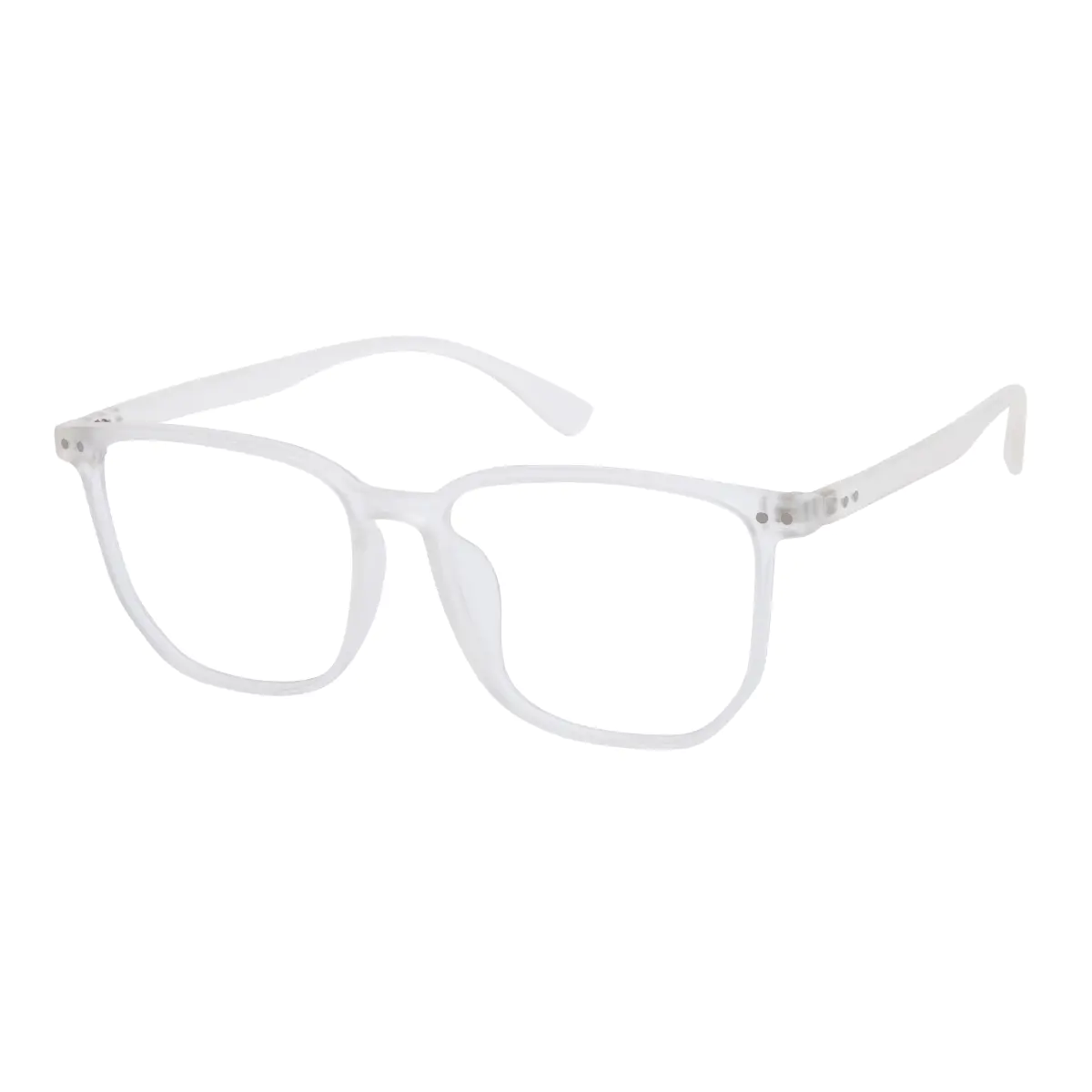 Rectangle Clear Eyeglasses
