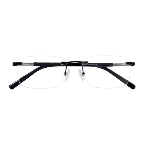 Rectangle Black Eyeglasses