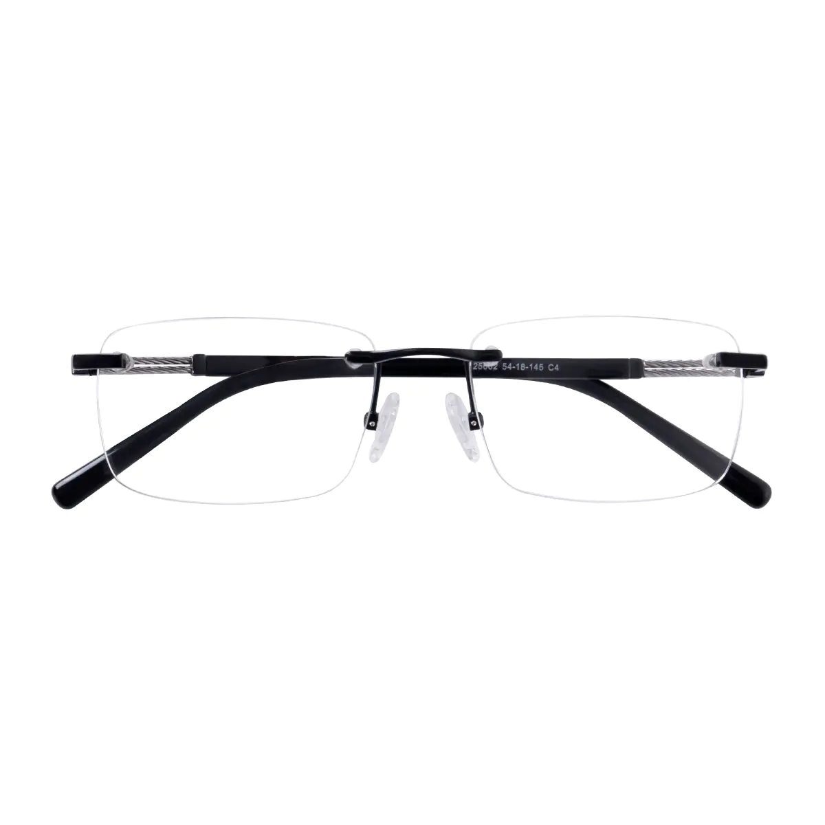 Rectangle Black Eyeglasses