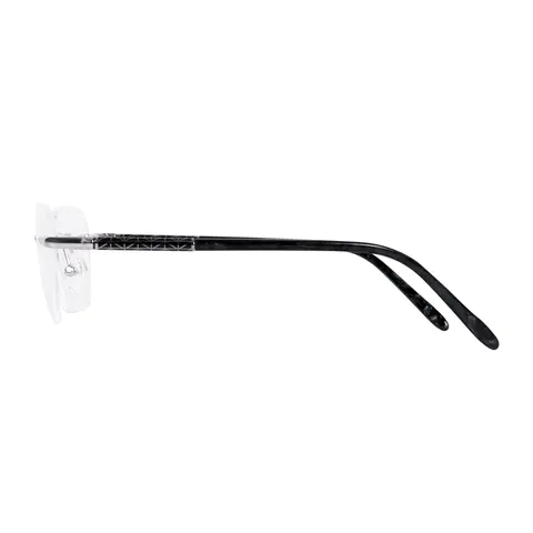 Rectangle Silver Eyeglasses