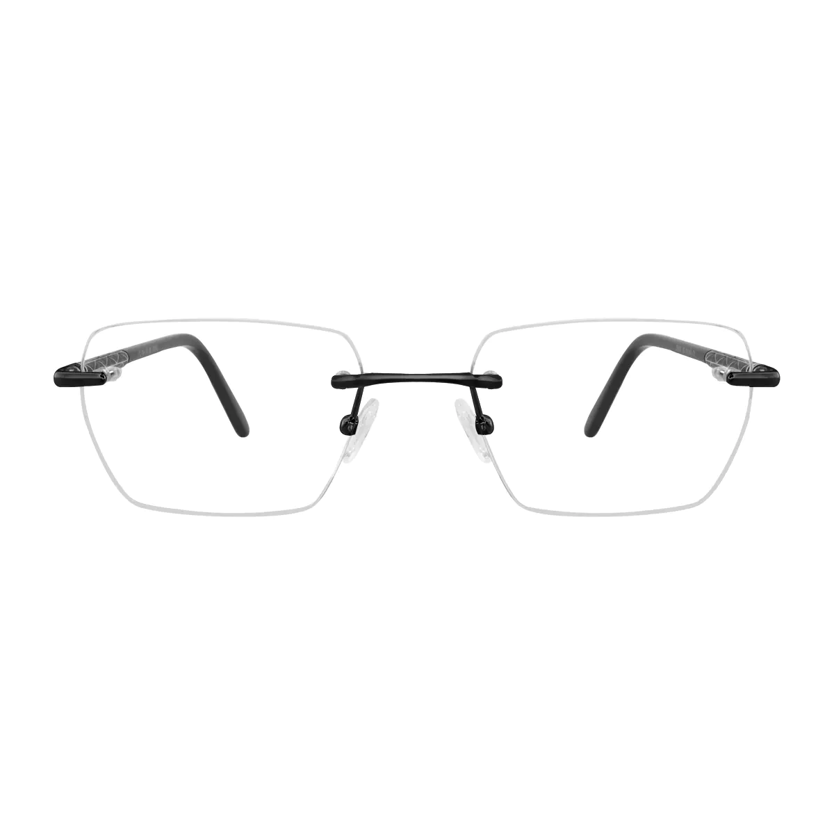 Rectangle Black Eyeglasses