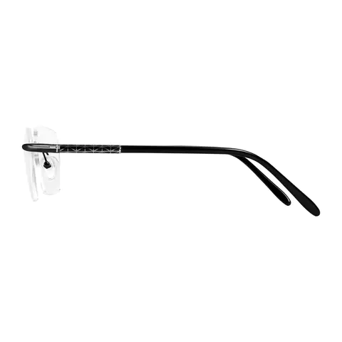 Rectangle Black Eyeglasses