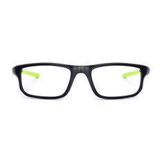 Rectangle Black/Green Eyeglasses