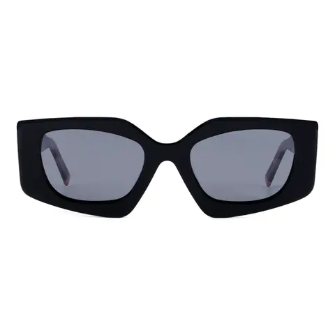 Geometric Black Sunglasses