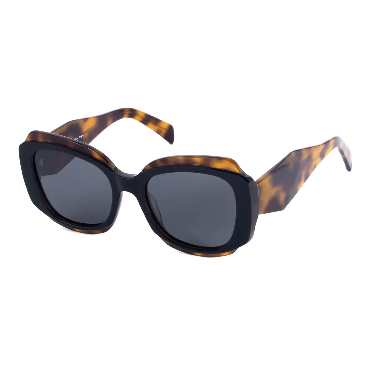 Geometric Black Sunglasses