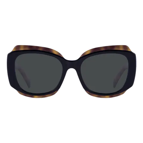 Geometric Black Sunglasses