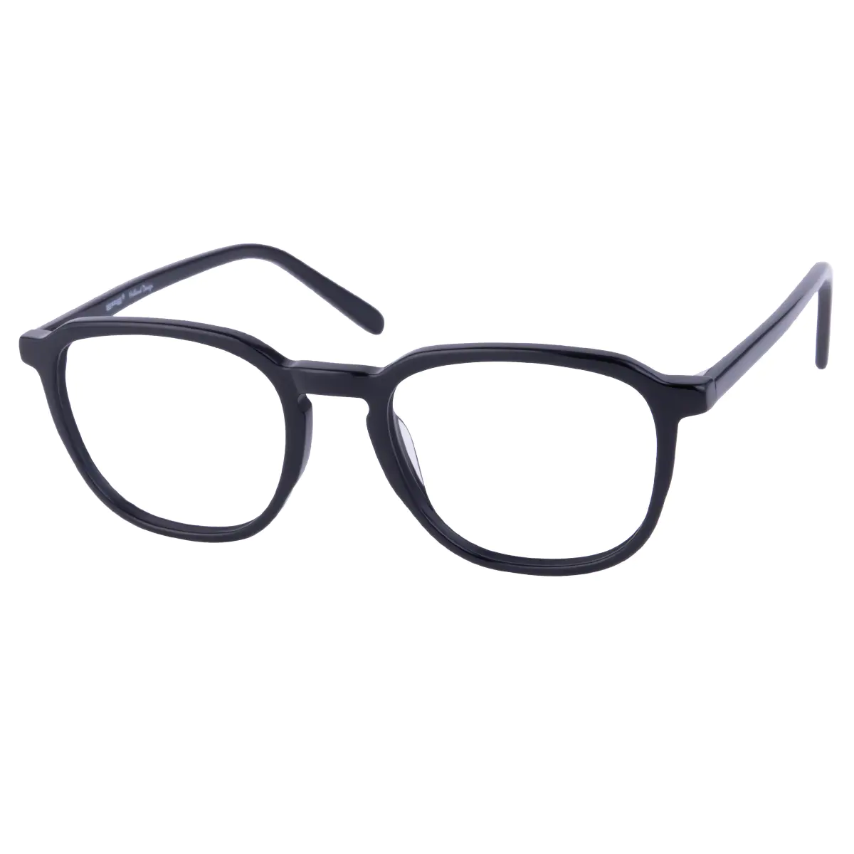 Rectangle Black Eyeglasses